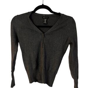 BCBGMAXAZRIA V-neck Button Down Cardigan Sweater Size small